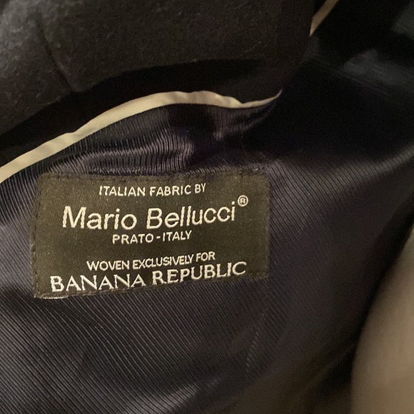 Woman navy Banana Republic Coat - Picture 4 of 7